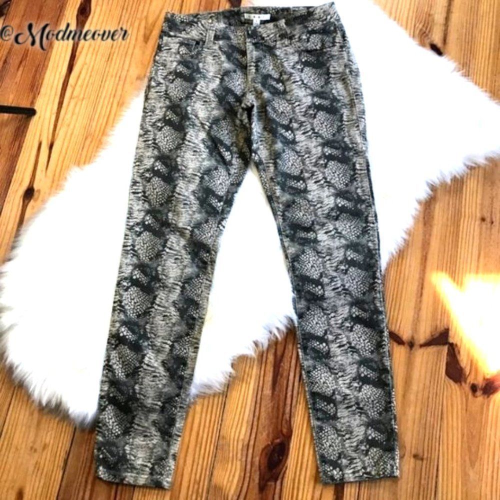 Cabi Diamondback Snakeskin Skinny Jeans - Picture 3 of 12